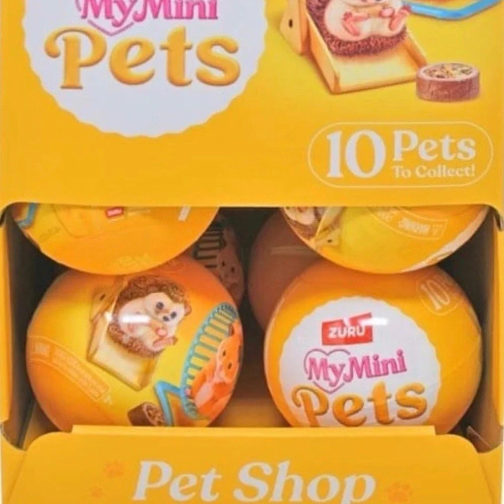 10x ZURU My Mini Pets Mystery Capsule – New & Sealed Blind Ball (2026)